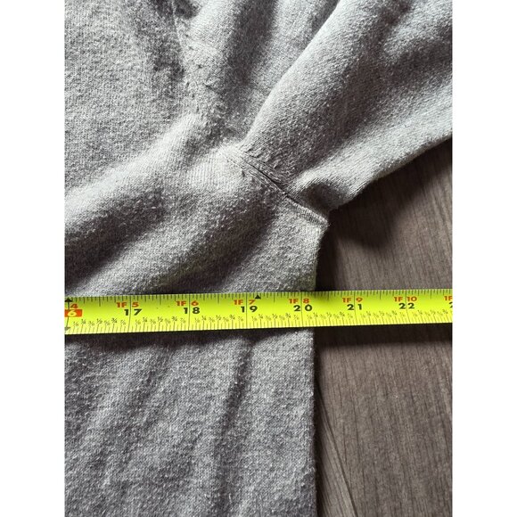 American Eagle Outfitters Light Gray Button-Up Cardigan Sweater L Prep Fit - Picture 8 of 8